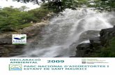 Portada declaració Ambiental - Transición Ecológica...1.3. Certificacions ISO 14001 - EMAS al Parc El Parc Nacional d’Aigüestortes i Estany de Sant Maurici disposa de les següents