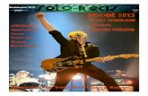 Septiembre 2013 DCODE 2013 - Solo-Rock Solo-Rock...Kotzen, uno de los mejores guitarris-tas, que domina muchos estilos y dejó impresionados a todos los presentes con sus elegantes