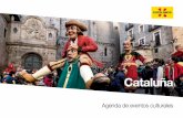 Cataluña - Turismeact.gencat.cat/.../2019/01/Agenda_Cultural_2019_Cast.pdf · 2019-01-16 · 6 CarnaVaL ENErO y MArzO La celebración religiosa más divertida con música y fiesta