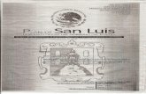 San Lu is - Interapasinterapas.mx/files/leycuotasytarifas.pdf · La dotación de agua en pipas tendrá un costo de Tarifa 44.38 Por metro cúbico de agua potable. Los predios, lotes