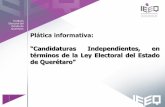 Presentación de PowerPointieeq.mx/contenido/elecciones/2017_2018/candidaturas_in...Acta constitutiva que acredite la creación de una Asociación Civil (Modelo Único de Estatutos,