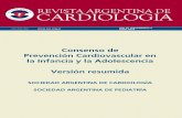 Consenso de Prevención Cardiovascular en la Infancia y la … · 2020-02-01 · Consenso de Prevención Cardiovascular en Infancia y Adolescencia 1 1. INTRODUCCIÓN En los últimos