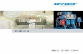 DUOMIX - WIWA Wilhelm Wagner Gmbh & Co. KG · equipo cuando detecta variación en los límites de presión ... agua caliente) • Calentador de base de tonel o cintas calentadoras