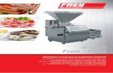 F-Line F100 - F200€¦ · máxima precisión de porcionado incluso con grandes cantidades de pasta. La velocidad de porcionado máxima es de aprox. 600 porciones/minuto. Las F100-F200