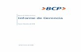 Informe de Gerencia - Banco de Crédito del Perúww3.viabcp.com/Connect/ViaBCP2019/Relaciones con Inversionistas… · 3 Por los doce meses terminados el 31 de diciembre del 2018,