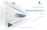 Programa de Asignatura Matemáticas I2017, varias acciones que tienen el propósito de construir un proyecto educativo colectivo que atienda las necesidades y expectativas de los estudiantes,