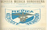 Revista Miédica Hondureña - HNns.bvs.hn/RMH/pdf/1958/pdf/Vol26-2-1958.pdf · preliminar en el extranjero para ver cómo funcionan las clínicas detectoras en otros países para