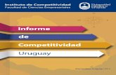 INFORME DE COMPETITIVIDAD URUGUAY · 2014-03-12 · planteado en la literatura económica y de los negocios. Esto se debe al hecho de que la competitividad, a diferencia de la ventaja