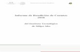 Informe de Rendición de Cuentas 2016 - itmilpaalta.edu.mxitmilpaalta.edu.mx/wp-content/uploads/2018/09/IRC-IT-MILPA-ALTA-… · Instituto Tecnológico de Milpa Alta Informe de Rendición