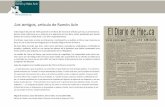 Los amigos artículo de Ramón Acín - Fundación Acin · Los amigos 6 de julio de 1924. El Diario de Huesca. (Id. web: ap070) omenta tres libros recientemente publicados por sus