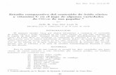 Estudio comparativo del contenido de ácido cítrico ... · LIMON AGRIO CRIOLLO Cilrus aurantifolia (Christm.) Swingle. Citrus acida - Limonica aurantifolia Christmann - Citrus Limetta