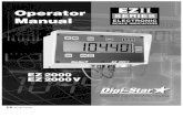 ES Art.Nr. F3553 - Digi-Star LLC...Digi-Star Model EZ2000/EZ2000V 2. Utilización 2 2. Utilización! Como ejemplo tomamos el indicador EZ2000 – el EZ2000V es de idéntico manejo.!