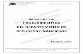 MANUAL DE PROCEDIMIENTOS DEL DEPARTAMENTO DE …ceapp.org.mx/admin/transparencia/2014-04-11/17.pdf · 2015-09-03 · Manual de Procedimientos Av. Manuel Ávila Camacho #31 Altos.