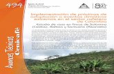 Implementación de prácticas de adaptación a eventos ...biblioteca.cenicafe.org/bitstream/10778/1104/1/AT_494.pdf · climáticos extremos en el sector cafetero colombiano. Informe