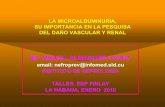 DR. MIGUEL ALMAGUER LOPEZ - Infomedfiles.sld.cu/patologiaclinica/files/2011/11/microalbuminuria-dr... · la microalbuminuria, su importancia en la pesquisa del daÑo vascular y renal