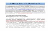 CONTRATO DE SERVICIOS - contratos sector publicofiles.contratossectorpublico.es/CONTRATOS/Contrato... · b) Contratos de servicios vinculados a un contrato de obras de los definidos