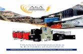 Brochure Catálogo AyA 2018 A4 cliente - A&A Estabilizadores...Fabricación bajo norma: IEC-76 /ITINTEC 370.002 Dimensionado al 15% más a la potencia nominal. Retardo en el encendido