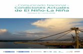 - Comunicado Nacional - Condiciones Actuales de El Niño-La ...cpps.dyndns.info/.../2019/colombia/ERFEN-06-2019.pdfcaso de la oscilación Madden and Julian, al tránsito de ondas tropicales