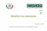 CAMARA DE DIPUTADOS - PERSPECTIVA CIUDADANA · 2006-10-09 · --2--La serie de documentos denominada Perspectiva Ciudadana, tiene el propósito de ofrecer indicadores y análisis
