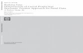 Report No.: 69116-BF Burkina Faso Determinants of Cereal ...€¦ · 5 1. Determinants of Cereal Production in Burkina Faso Stochastic Frontier Approach for Panel Data A. CONTEXT