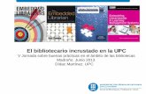 EXEMPL E - Consorcio Madroño – Consorcio Madroño · conocimiento como bibliotecario bien informado de la organización. Difundir y comunicar el proyecto, elaborar y distribuir