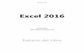 Excel 2016 - Ediciones ENI · 2018-04-20 · Si ya utilizaba las tablas dinámicas en una versión anterior de Excel, Excel 2016 le permitirá importar y relacionar importantes cantidades