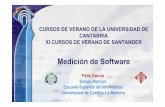 Medición de Softwarealarcos.esi.uclm.es/.../fgarcia-medicion-update.pdf · en la empresa en la que se lleva a cabo. A partir de las necesidades de información se deben identificar