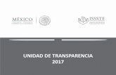UNIDAD DE TRANSPARENCIA 2017 - portal.fovissste.gob.mxportal.fovissste.gob.mx/work/models/Gente_Fovissste/.../images/13-… · Unidad de Transparencia 2017 Toda la información en