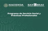 Programa de Servicio Social y Prácticas Profesionales · En el caso de las prácticas profesionales, el tiempo será aquel que la Institución Educativa señale en la carta de presentación