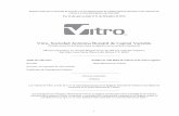 Vitro, Sociedad Anónima Bursátil de Capital Variable€¦ · como distribuidores de nuestros productos en el extranjero (principalmente Vitro Packaging, LLC. y Vitro Chemicals,