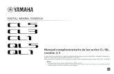 Manual complementario de las series CL/QL, versión 5 · 2019-02-06 · ES Manual complementario de las series CL/QL, versión 5.1 En este manual complementario se explican principalmente