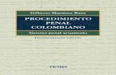 PROCEDIMIENTO PENALeditorialtemis.com/Temis/Contenidos/10-000-0028.pdfPROCEDIMIENTO PENAL COLOMBIANO SISTEMA ACUSATORIO EDITORIAL TEMIS S. A. Bogotá - Colombia 2006 GILBERTO MARTÍNEZ