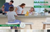 FICHA TÉCNICA - Masisa...4 MASISA Panel HR de 19 mm, tablero de partículas de madera, que gracias a sus resinas especiales adhesivas, es ideal para colocar en ambientes húmedos,