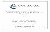 CATÁLOGO GENERAL DE PRECIOS UNITARIOS PARA LA …€¦ · catalogo estan expresados en pesos ($). 2 . comision nacional del agua ... suministro de piezas especiales de fierro fundido
