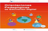 de Educación Digital - Argentina...de saberes y capacidades fundamentales para el desarrollo integral de niños, niñas, ... digital para el aprendizaje de competencias y saberes