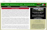 Contáctanos: Coordinadoresembamex.sre.gob.mx/ecuador/images/febrero 2013.pdf · Contáctanos: Coordinadores: México avanza para transformarse y proporcionar una mejor calidad de