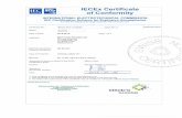 _certificate_confor… · IECEx SEV 2015-02-16 METTLER-TOLEDO AG Process Analytics 1m Hackacker 125 CH-8902 Urdorf Switzerland Issue No.: O Page 2 of 4 This certificate is issued