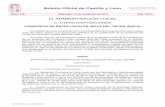 Boletín Oficial de Castilla y León · de residuos sólidos y, a petición de las corporaciones interesadas, la recogida y transporte de sus residuos sólidos hasta las estaciones
