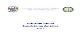 Informe Anual Subsistema Jurídico 2017 - UNAMabogadogeneral.unam.mx/pdf/2017/informe_2017.pdf · Taller sobre Liderazgo y Alta Dirección 13 ... Participación en la Comisión de