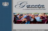 Gaceta · 2019-02-07 · del Estado de Nayarit, en relacio n con supuestas violaciones al derecho de la igualdad y a la acce-sibilidad en torno fí sico, este gobierno municipal se