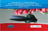 ESTRATEGIA DEL PATRIMONIO NATURAL DEL DMQinabio.biodiversidad.gob.ec/wp-content/uploads/2018/12/L_Politicas_Estrategias...Agradecimientos La construcción de la Estrategia del Patrimonio