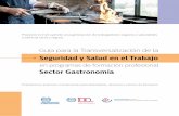 Sector Gastronomía · respecto de la experiencia realizada por la institución formadora (ECA, entidad de capacitación) FISE en el área gastronómica. En particular, se trata de