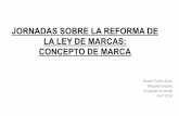 CONCEPTO DE MARCAweb.icam.es/bucket/Beatriz Patiño Alves.pdf · 2019-03-11 · de los elementos de la marca. tipo de representaciÓn la marca debe representarse mediante la presentaciÓn