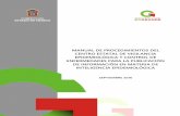 MANUAL DE PROCEDIMIENTOS DEL CENTRO ESTATAL DE …salud.edomex.gob.mx/cevece/documentos/acerca_de/marco_j/MP P… · Mejorar los procesos de publicación de los temas epidemiológicos