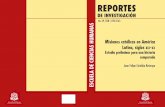 REPORTESrepository.urosario.edu.co/bitstream/handle/10336/3845... · 2019-09-19 · titulado Historia comparada de las religiones3, publicado por el Secretariado de Publicaciones