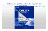Esferas de gel-PVA Para la Fijacion de Bacterias · Solido-liquido Degradacion Microbial Aguas negras (contaminante organico) Tanque de Sedimentacion Descarga de materia flotante