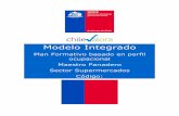 Modelo Integrado - SUPERMERCADOS DE CHILE€¦ · procedimientos de higiene y saneamiento por el sector. 2.3. Aplica protocolo de registro y comunicación de fallas y deterioros en