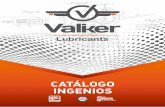 CATÁLOGO INGENIOSvaliker.com.mx/catalogos/catalogoIngenios.pdf · Catálogo e lubricantes para ingenios azucareros 4 VALIKER GEAR EP ISO 150,220,320, 460 y 680. Descripción Son