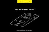 Jabra LINK - tecnitran.es€¦ · o nec t. 8 enGlisH Jabra Link™ 860 manuaL deL usuario 3. cómo configurar eL audio deL teLéfono de sobremesa debido a la gran variedad de marcas