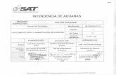 INTENDENCIA DE ADUANAS - Portal SAT · Intendencia de Aduanas Procedimiento para la Administración de Garantías PR-IAD/DNO-PO-10 Versión I Fecha de Aprobación 2 8 NOV. 2QÍ3 Actores